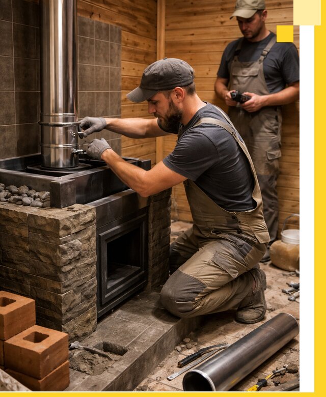 Изготовление и установка банных печей под ключ в Зеленокумске