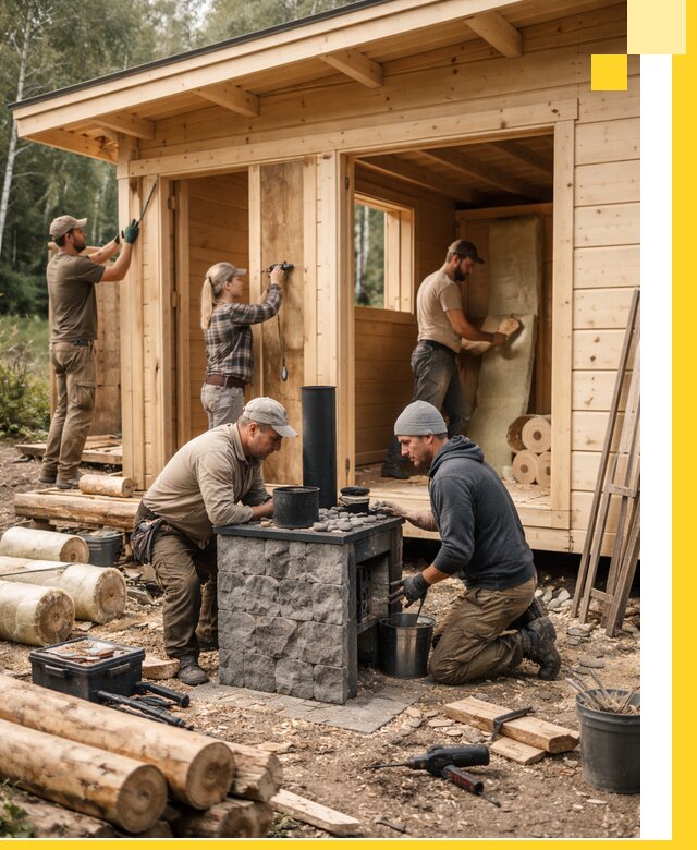 Купить баню под ключ в Зеленокумске строительство монтаж отделка