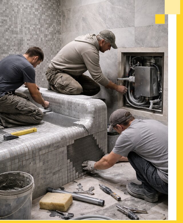 Проекты хамамов под ключ в Зеленокумске и дизайн и строительство