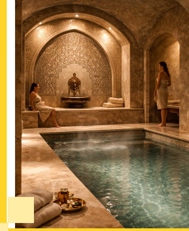 Хамам с бассейном под ключ в Зеленокумске от 865470 р. | ЭриданЗлм