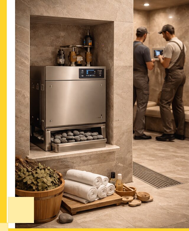 Парогенераторы для хамама в Зеленокумске от 76365 р. | ЭриданЗлм