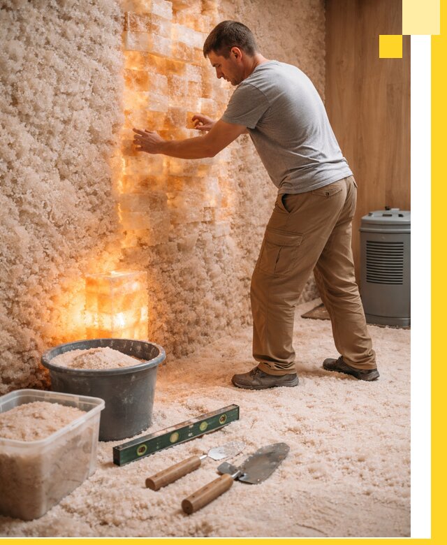 Проектирование и монтаж соляных комнат в Зеленокумске под ключ